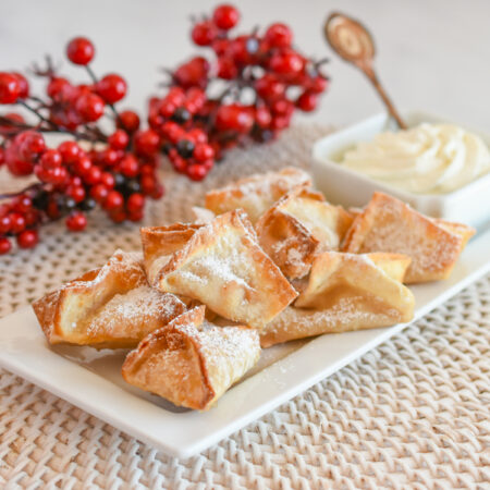 Image of Air Fryer Cheesecake Wontons Recipe
