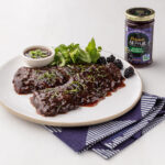 Image of Skirt Steak with Blackberry Sauce Recipe