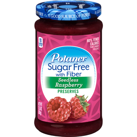 Image of Sugar Free Seedless Raspberry Preserves with Fiber
